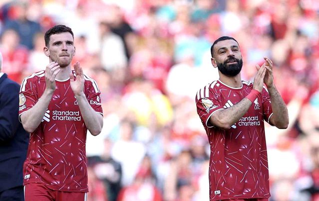 Salah ve Robertson'a Duygusal Veda