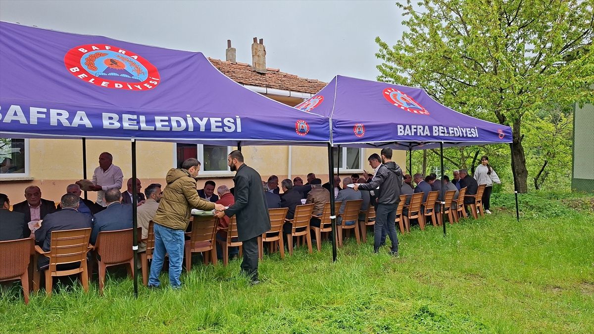 Bafra\'da Afetlere Karşı Kurban Kesildi