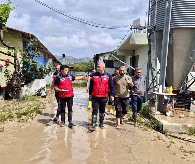 Hatay'da Sel Hasarı İncelendi