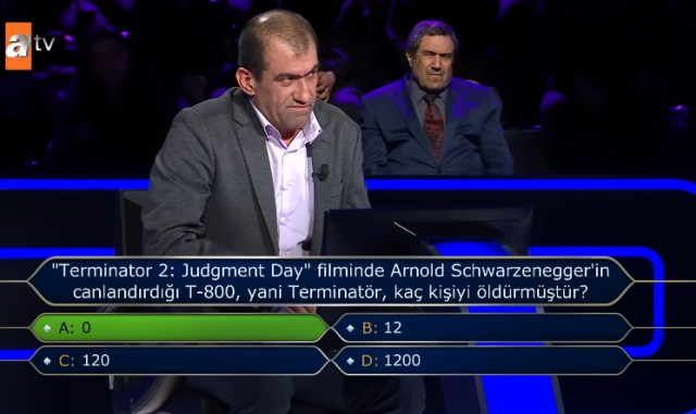 'Terminator 2: Judgment Day' filminde Arnold Schwarzenegger'in ...