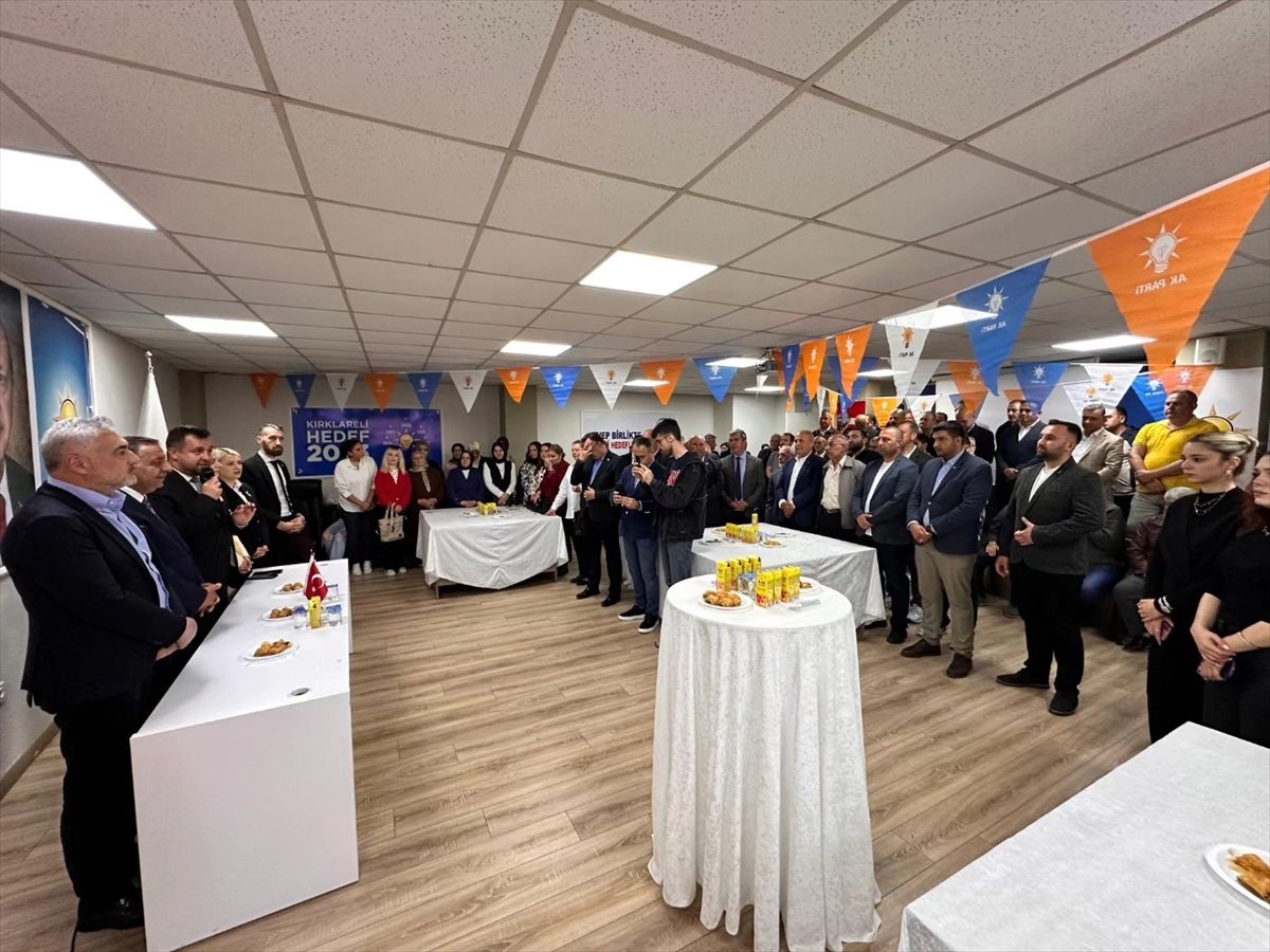 AK Parti Kırklareli\'de Bayramlaşma Töreni