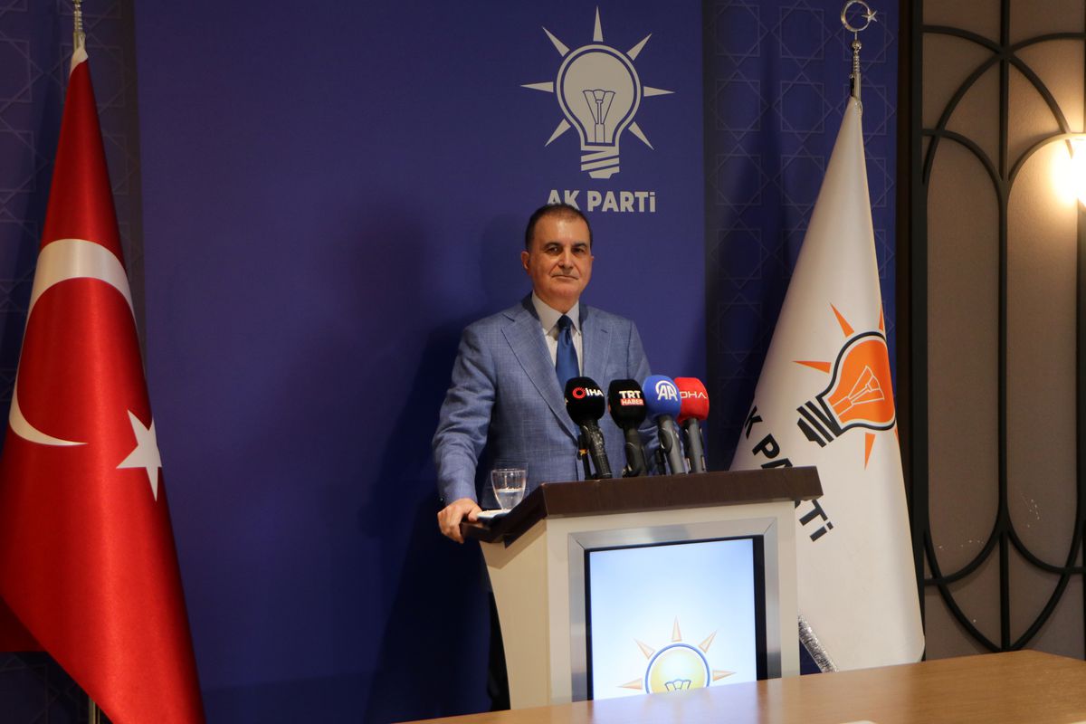 Ömer Çelik: Cumhurbaşkanımız bizim kırmızı çizgimizdir
