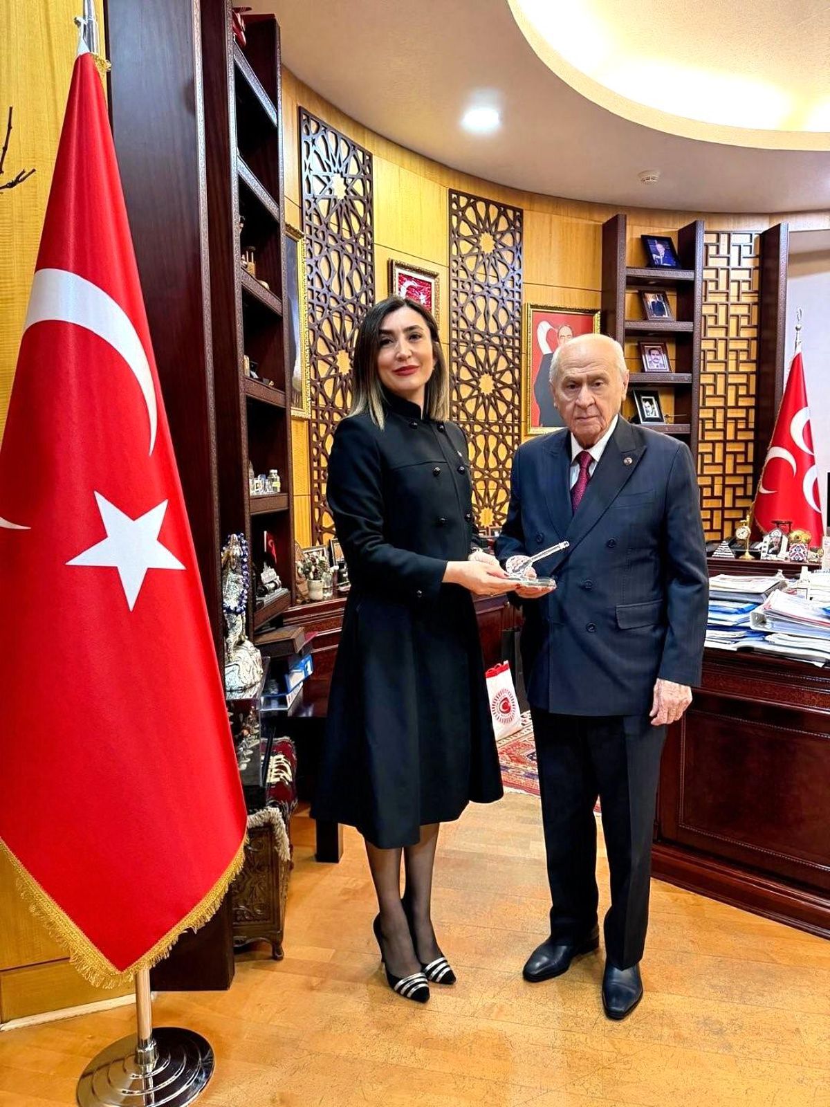 Ersin, Bahçeli\'yi Ziyaret Etti