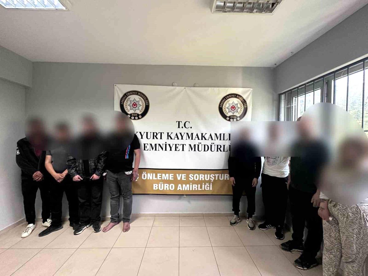 Ankara\'da Uyuşturucu Operasyonu: 9 Gözaltı