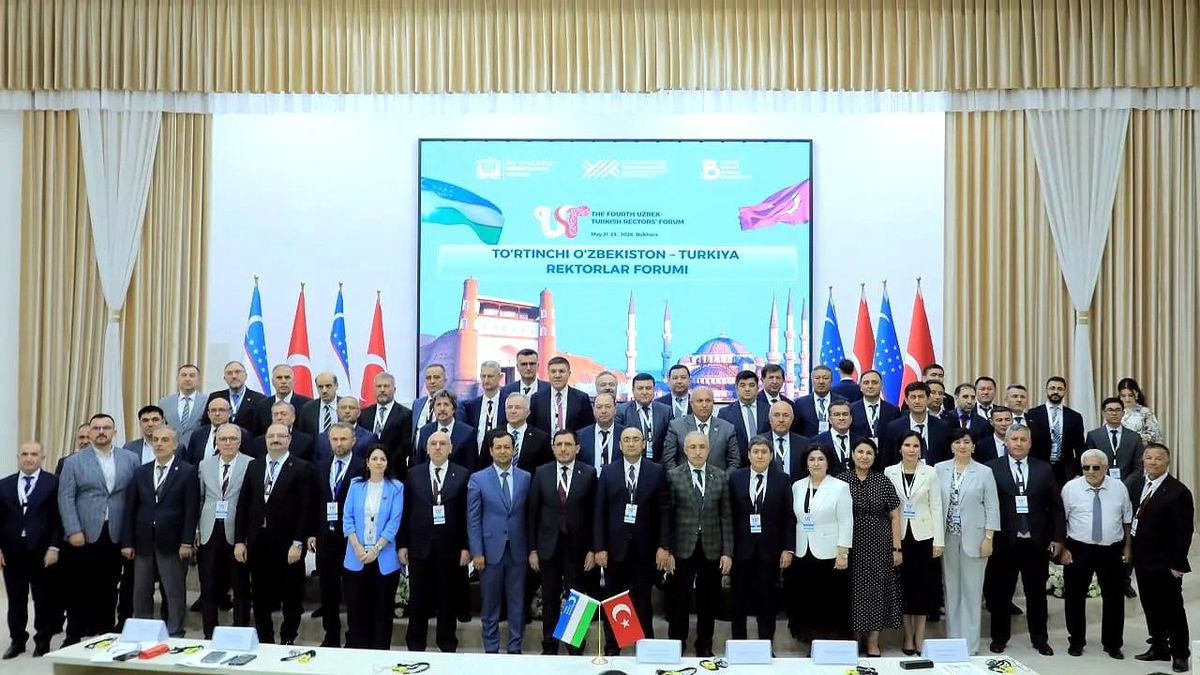 Özbekistan-Türkiye Rektörler Forumu Yapıldı