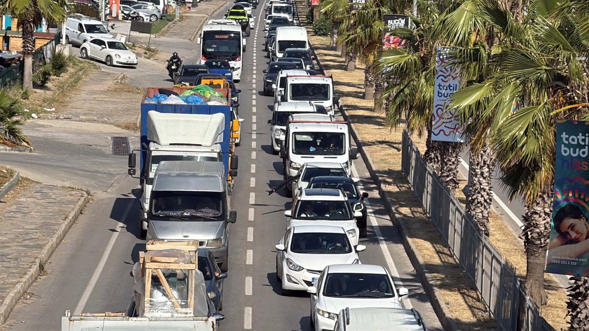 Bodrum\'a 67 Bin Araç Girişi
