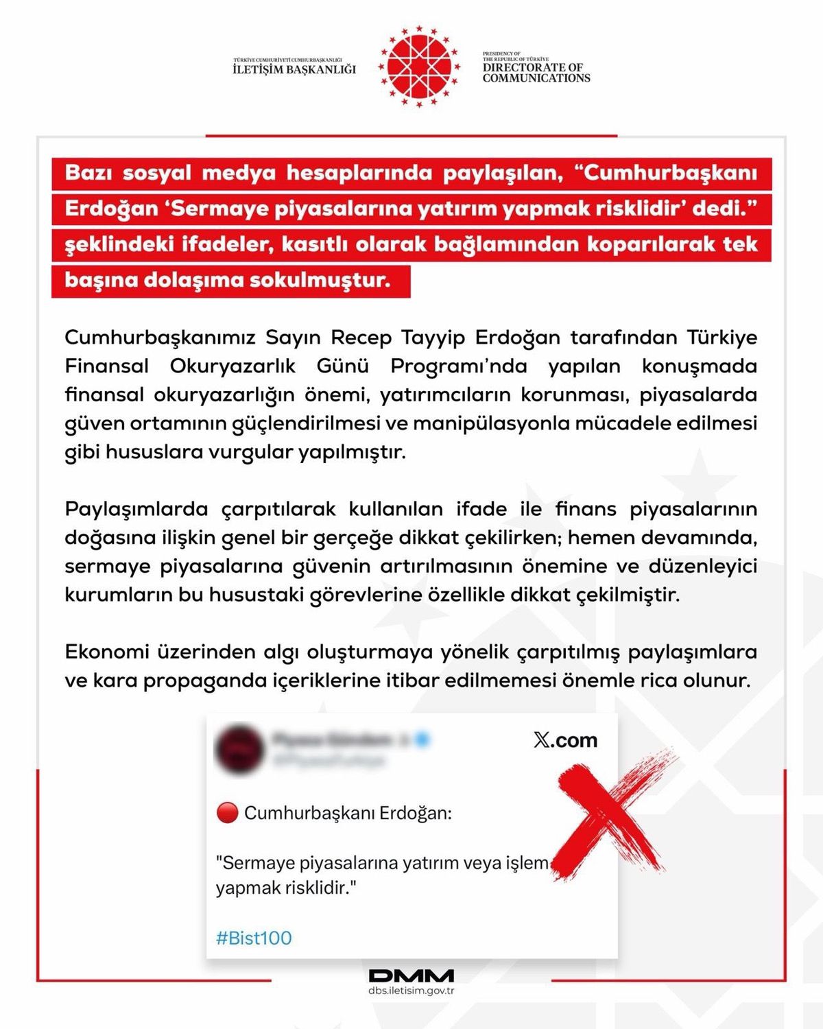 DMM: IŞİD mal varlığı dondurma iddiası manipülasyon