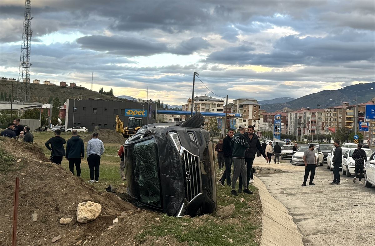 Oltu\'da SUV Araç Devrildi: 1 Yaralı