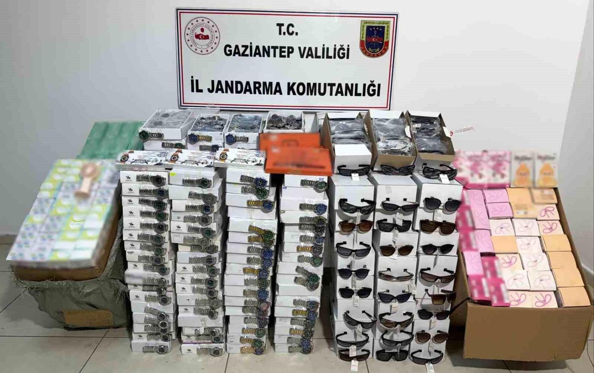 Gaziantep\'te 4,5 milyon TL\'lik kaçak mal operasyonu
