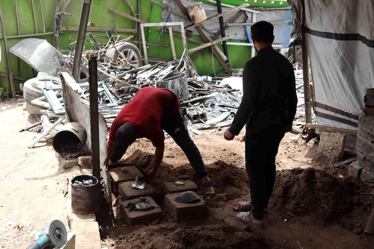 Gazze\'de Mühendislik: Enkazdan Yedek Parça Üretimi