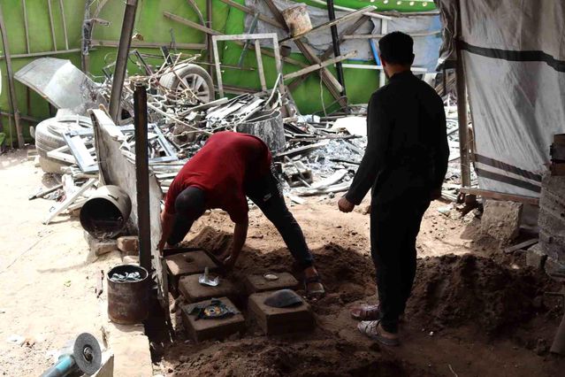 Gazze'de Mühendislik: Enkazdan Yedek Parça Üretimi