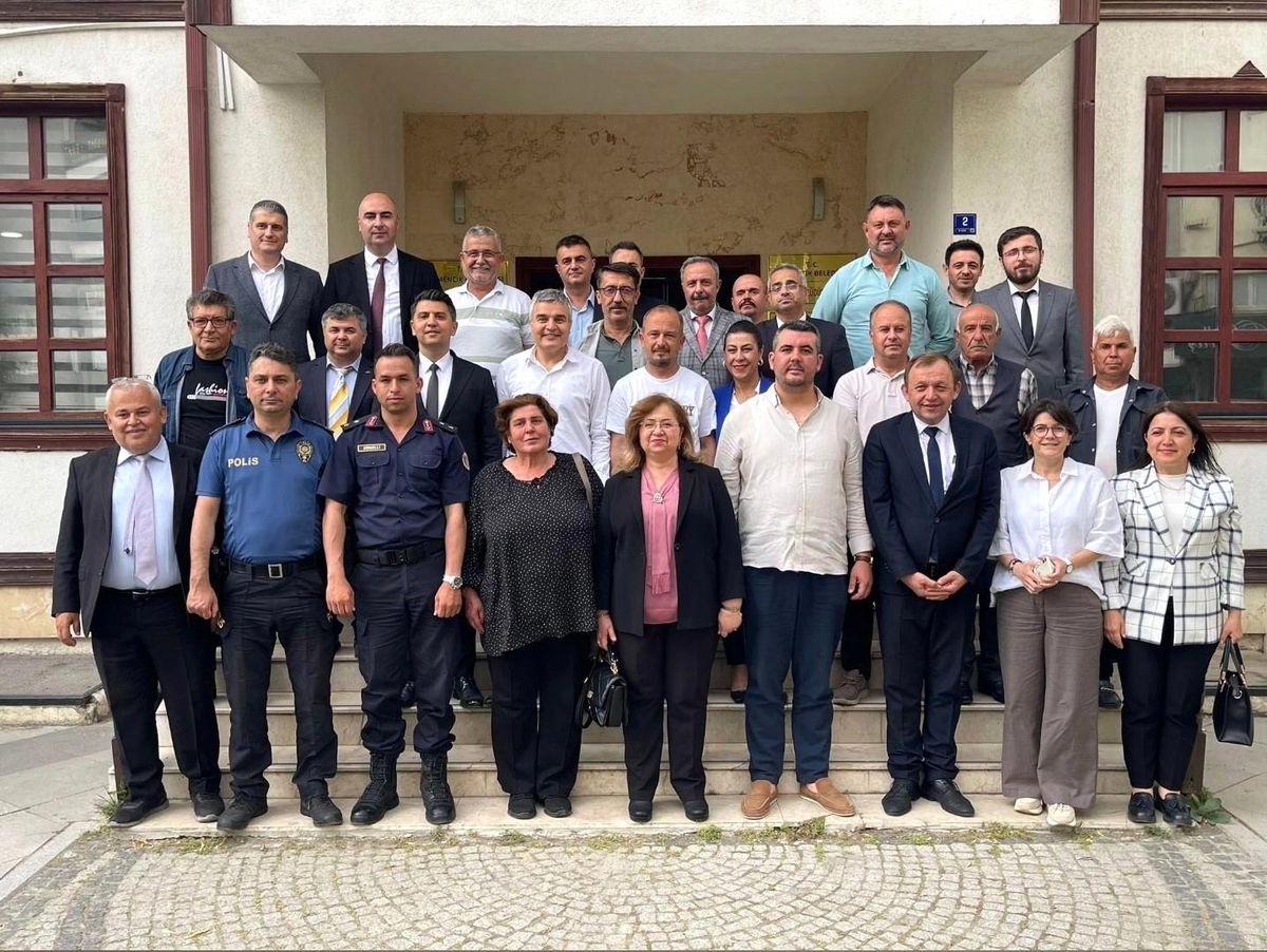 Germencik\'te protokol ve vatandaşlar bayramlaşma programında buluştu