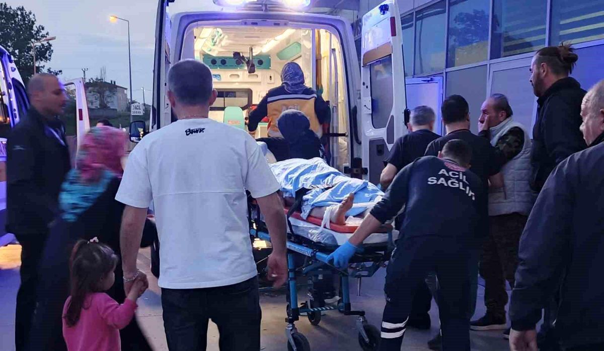 Samsun\'da Motosiklet Kazası: Sürücü Ağır Yaralı
