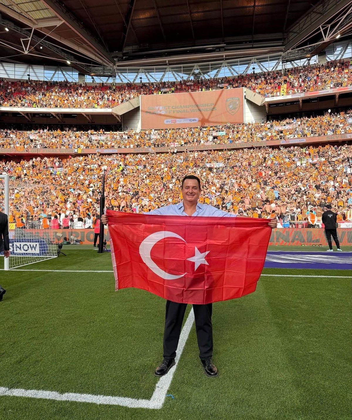 Hull City'nin Premier Lig Kutlaması