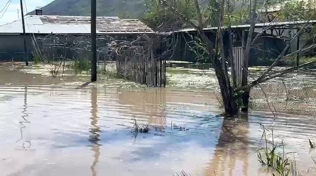 Kars'ta Baraj Taşkını Evleri Su Bastı