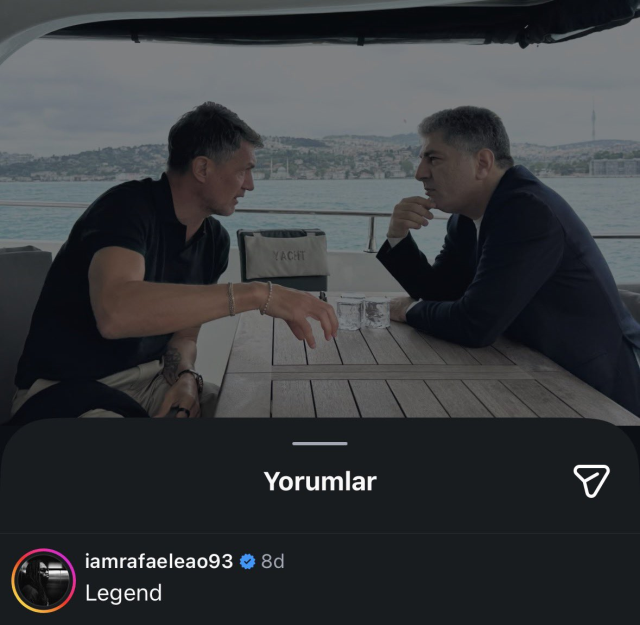 Maldini ve Hakan Safi buluştu! Leao'dan sürpriz bir yorum geldi