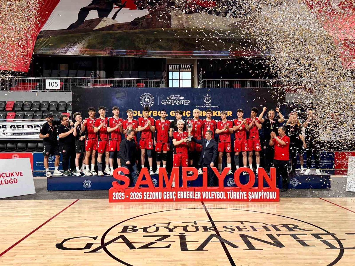 Gaziantep, Yeni Spor Salonu\'nda Voleybol Şampiyonası Düzenledi