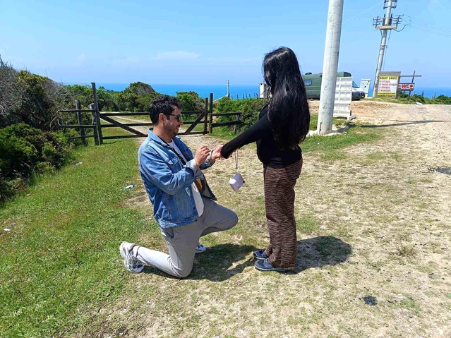 Sinop’ta Romantik Evlilik Teklifi