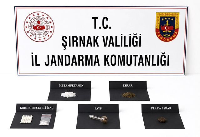Şırnak'ta Kaçak Malzeme Operasyonu