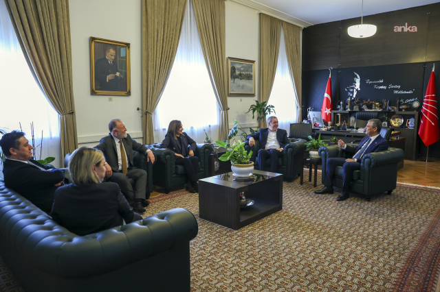 TBMM'de Özgür Özel'e ilk ziyaret DEM Parti'den