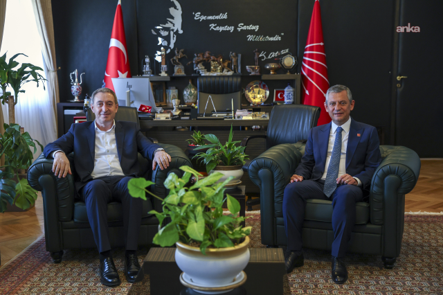 TBMM'de Özgür Özel'e ilk ziyaret DEM Parti'den