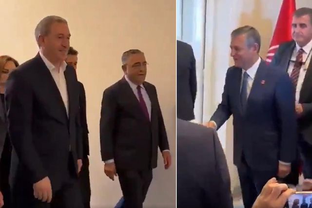 TBMM'de Özgür Özel'e ilk ziyaret DEM Parti'den