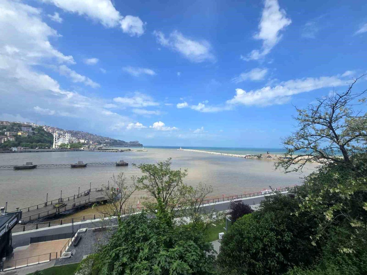 Zonguldak Limanı\'nda Deniz Sarıya Döndü