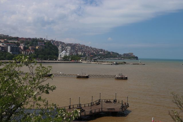Zonguldak'ta Denizde Renk Değişimi