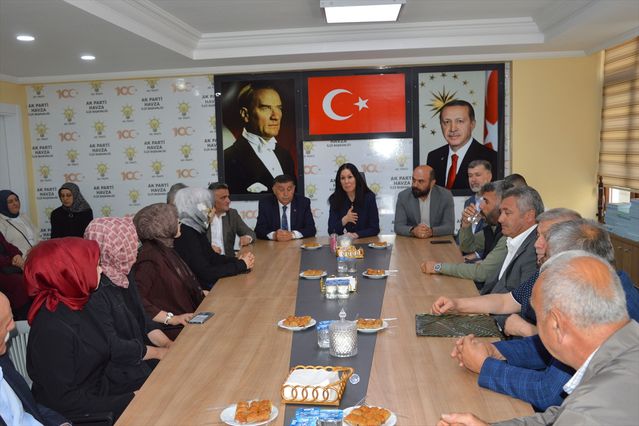 Karaaslan Havza'da Bayramlaştı