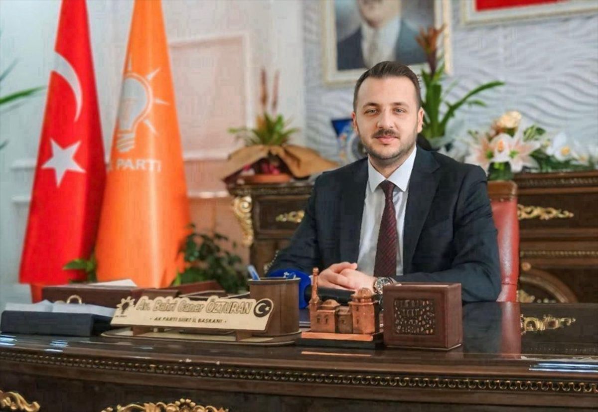 AK Parti Siirt İl Başkanı Özturan\'dan Kurban Bayramı Mesajı