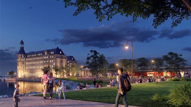 Haydarpaşa Garı'nda Restorasyon Çalışmaları Devam Ediyor