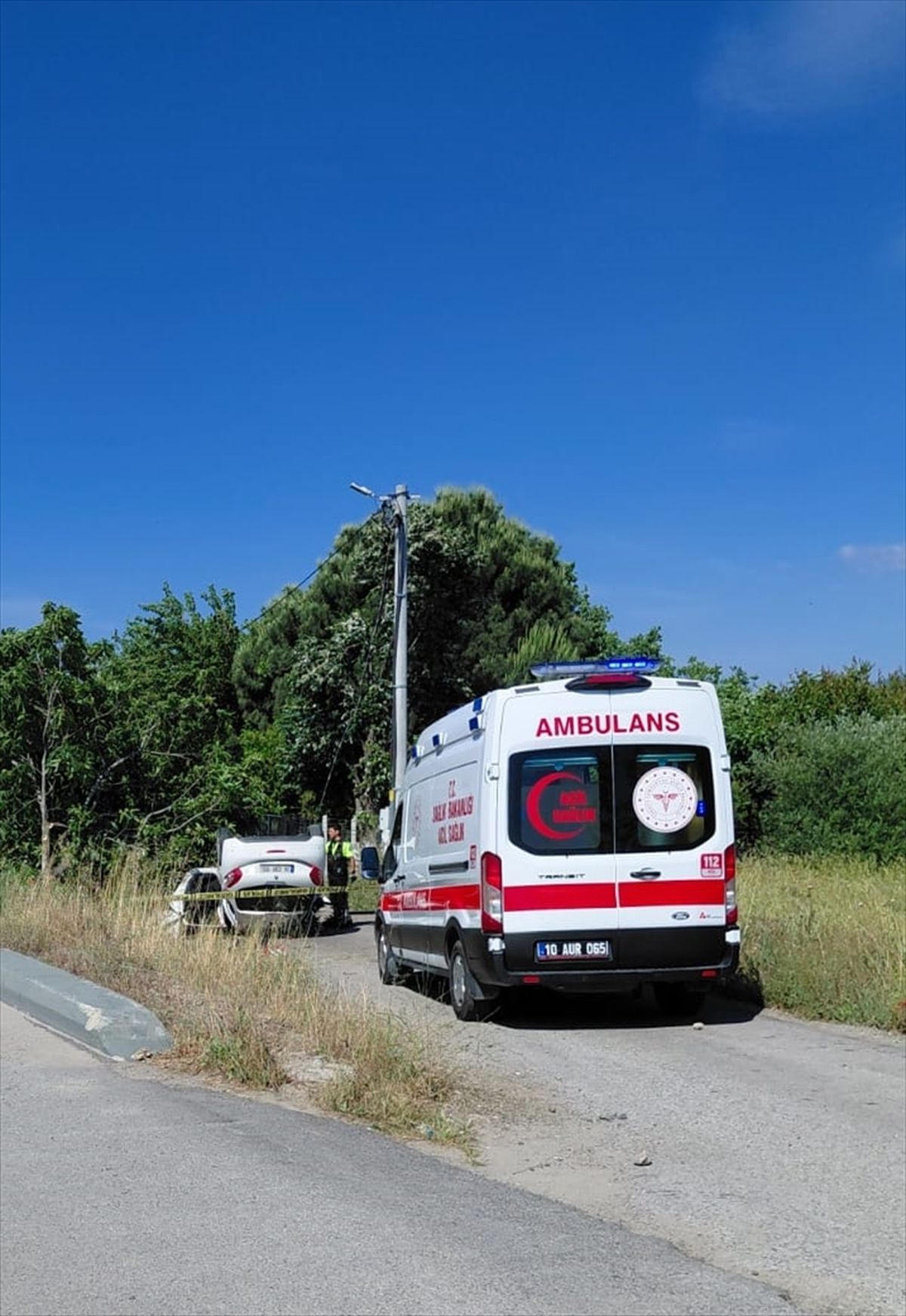 Edremit\'te trafik kazası: 1 ölü, 3 yaralı