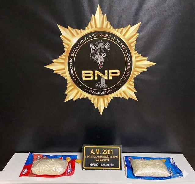 Balıkesir'de Uyuşturucu Operasyonu: 2 Kilo Ele Geçirildi