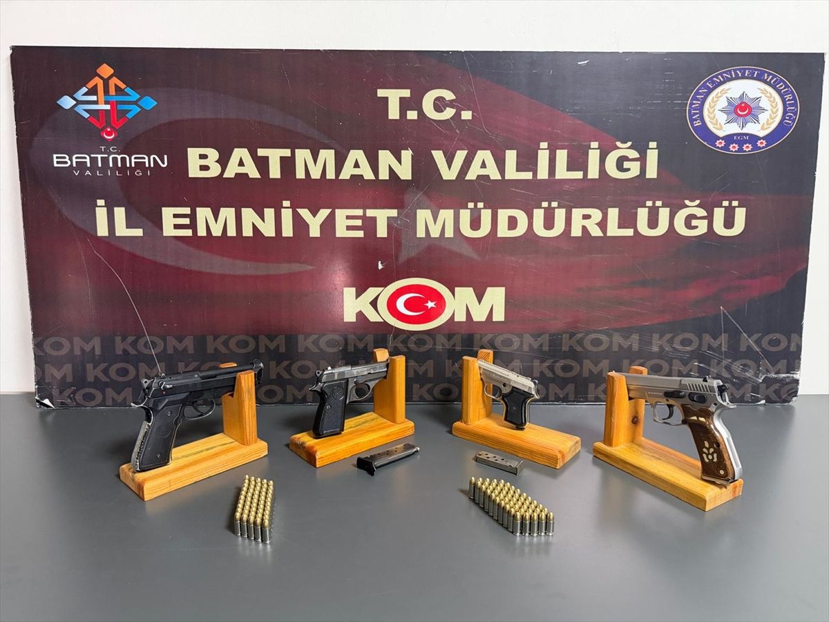 Batman\'da Suç Örgütüne Operasyon: 7 Tutuklama