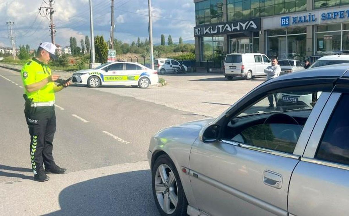 Tavşanlı\'da Bayram Trafik Denetimi