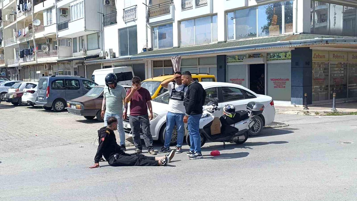 Antalya\'da Motosiklet Kazası