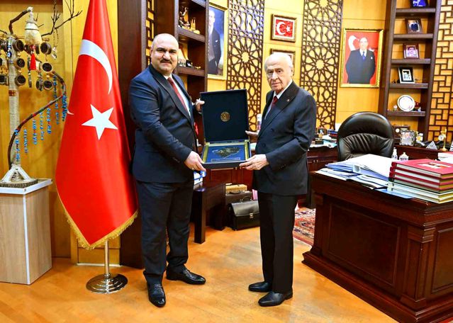 Bahçeli, Kerkük Valisi'ni kabul etti