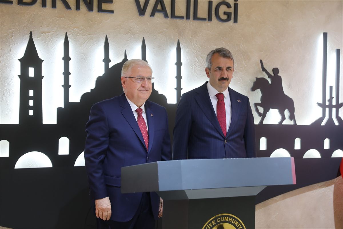 Bakan Güler Edirne\'yi Ziyaret Etti