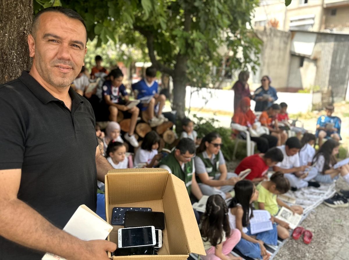 Kadirli\'de Teknoloji Bağımlılığına Karşı Kitap Etkinliği