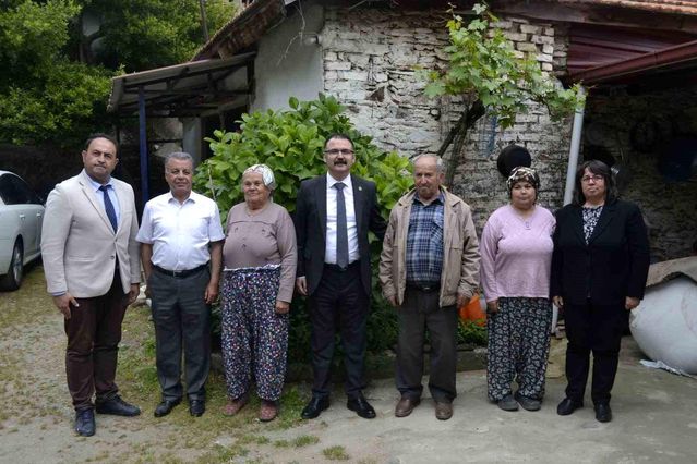 Sultanhisar'da Şehit Ailelerine Bayram Ziyareti