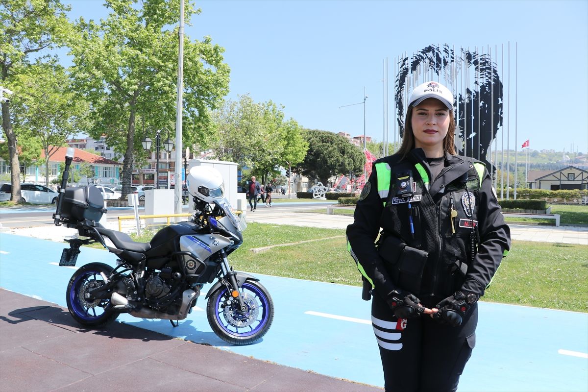Motorize Ekipteki İlk Kadın Polis: Gülşah Şahin