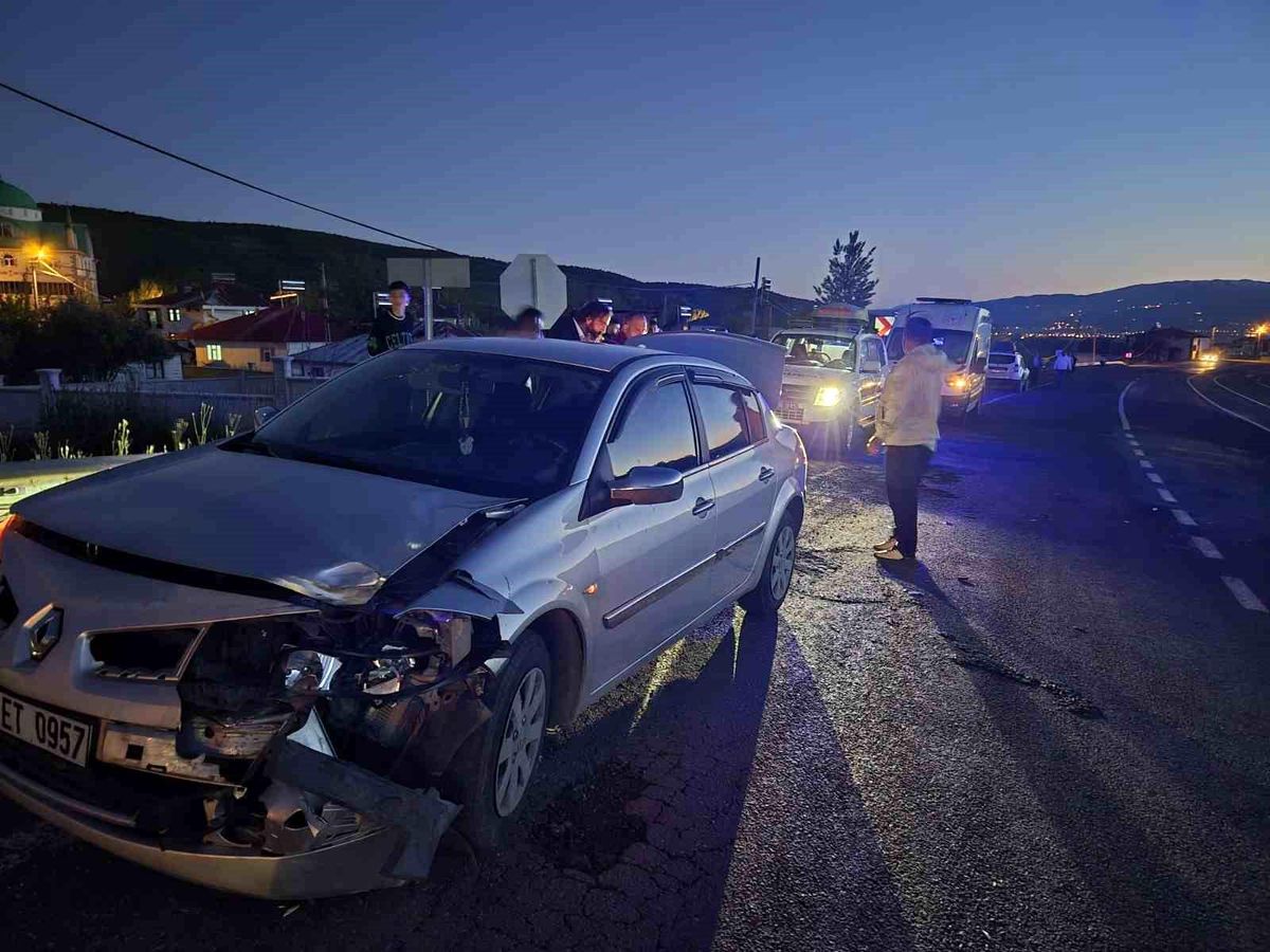 Bingöl\'de Trafik Kazası: 1 Yaralı