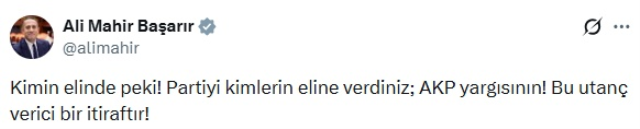 CHP'li Başarır, Kılıçdaroğlu'nun