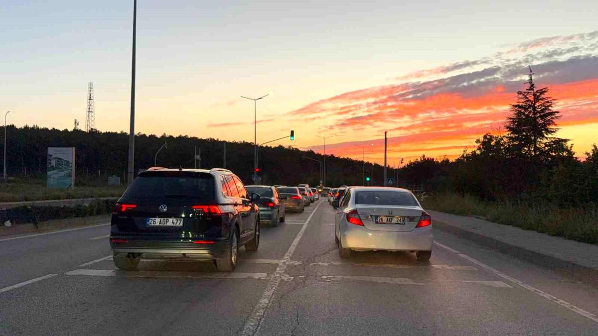 Eskişehir\'de Büyüleyici Gün Batımı