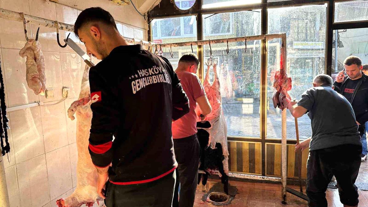 Hasköy\'de Kurban Bayramı Coşkusu
