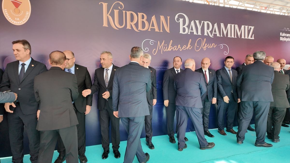 Kahramanmaraş\'ta Kurban Bayramı Kutlaması