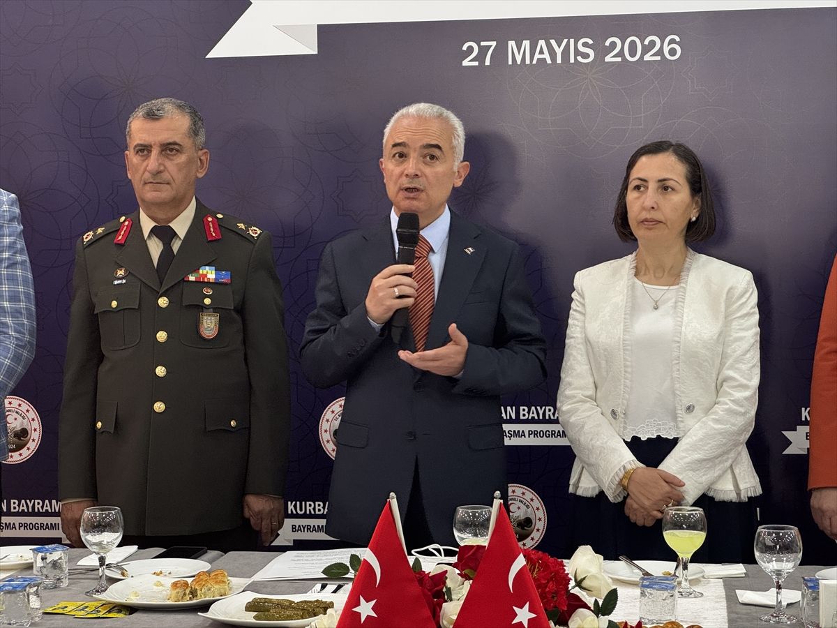 Kırklareli\'nde Bayramlaşma Töreni