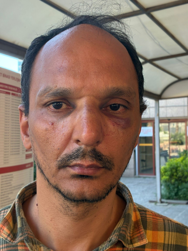 TOMA'nın üstüne çıkıp zarar veren saldırgan tutuklandı