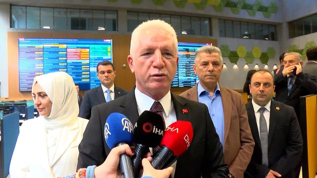 Vali Gül'den 112 Acil Çağrı Merkezi'ne bayram ziyareti