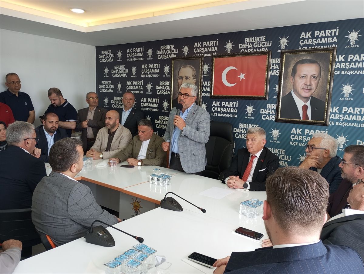 AK Parti Çarşamba\'da Bayramlaşma Programı